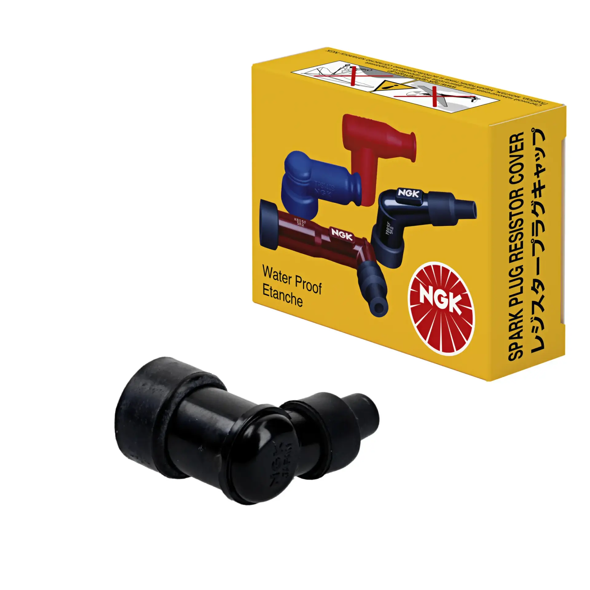 شمعة إشعال NGK SPARK PLUG CAP LD10EFH للدراجات النارية والدراجات البخارية — NGK SPARK PLUGS