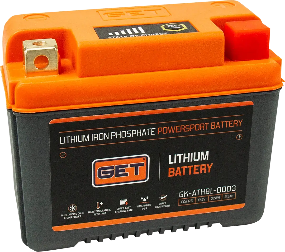 Batterie lithium GET pour systèmes électriques de moto et scooter