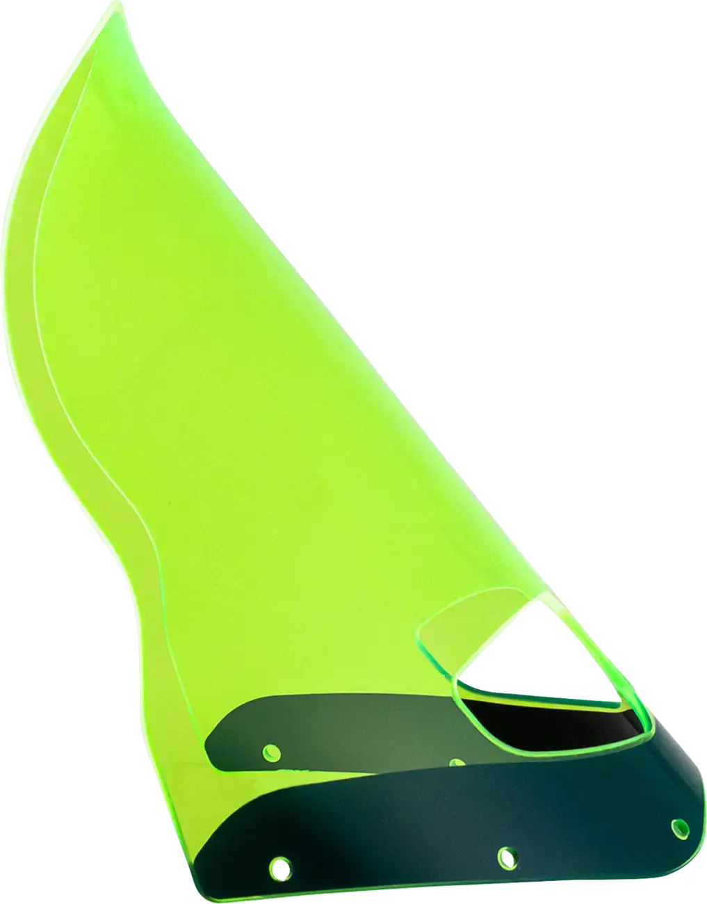 Klock Werks Windschild Road Warrior - Eisgrün, 15"