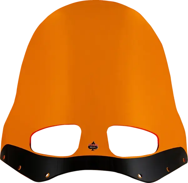 Klock Werks Road Warrior Fairing - 15" Orange Vindskærm til Harley — 6. billede