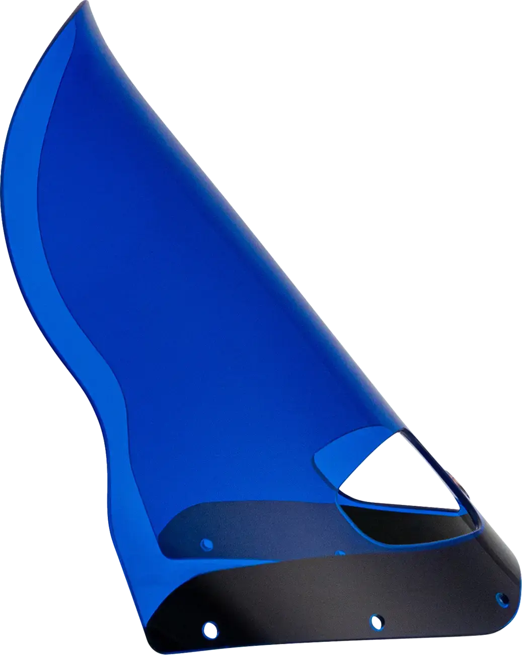Klock Werks Road Warrior Windschild für Harley - 15'' - Blau