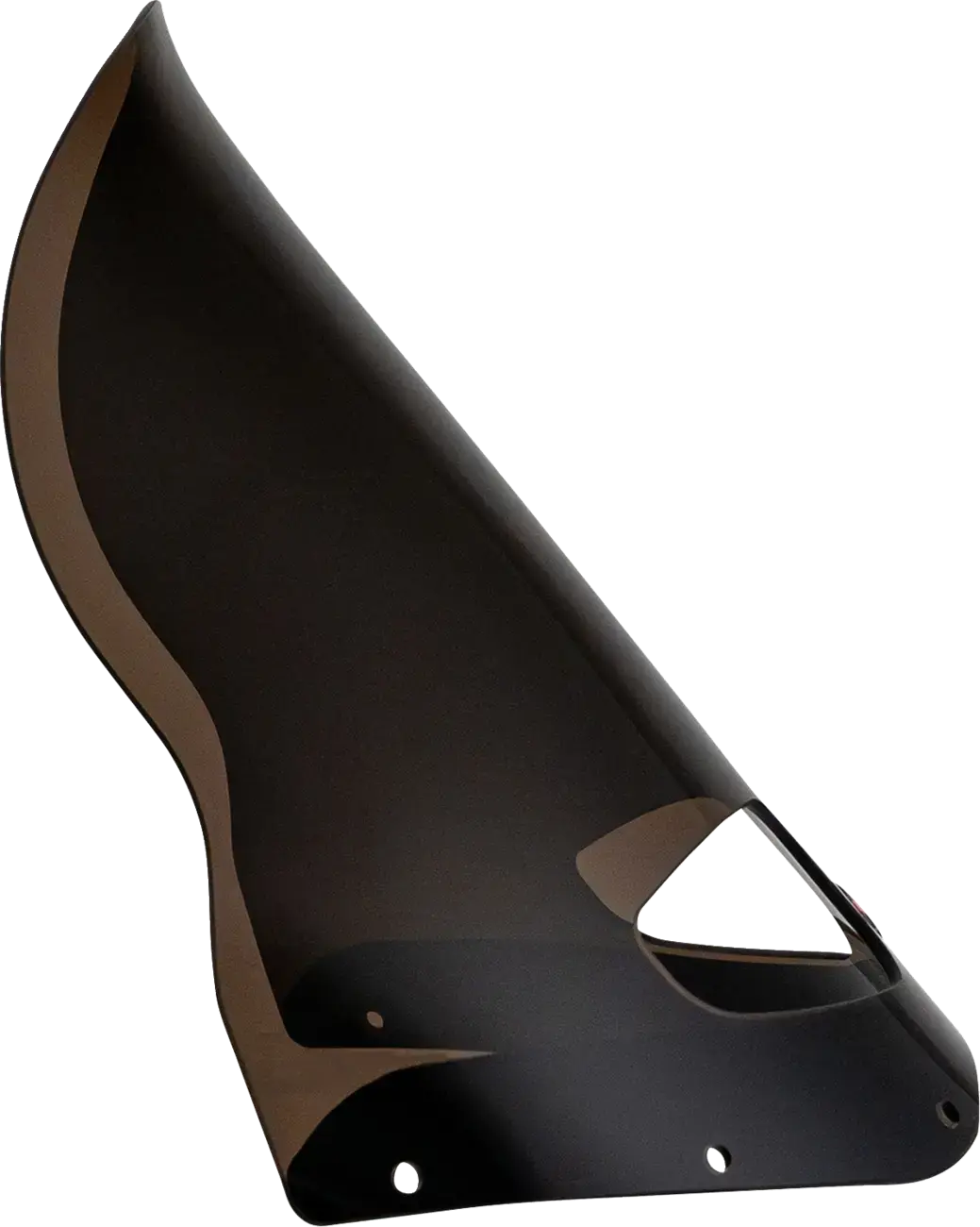 Klock Werks Straßenschild Bronze für Harley 15"