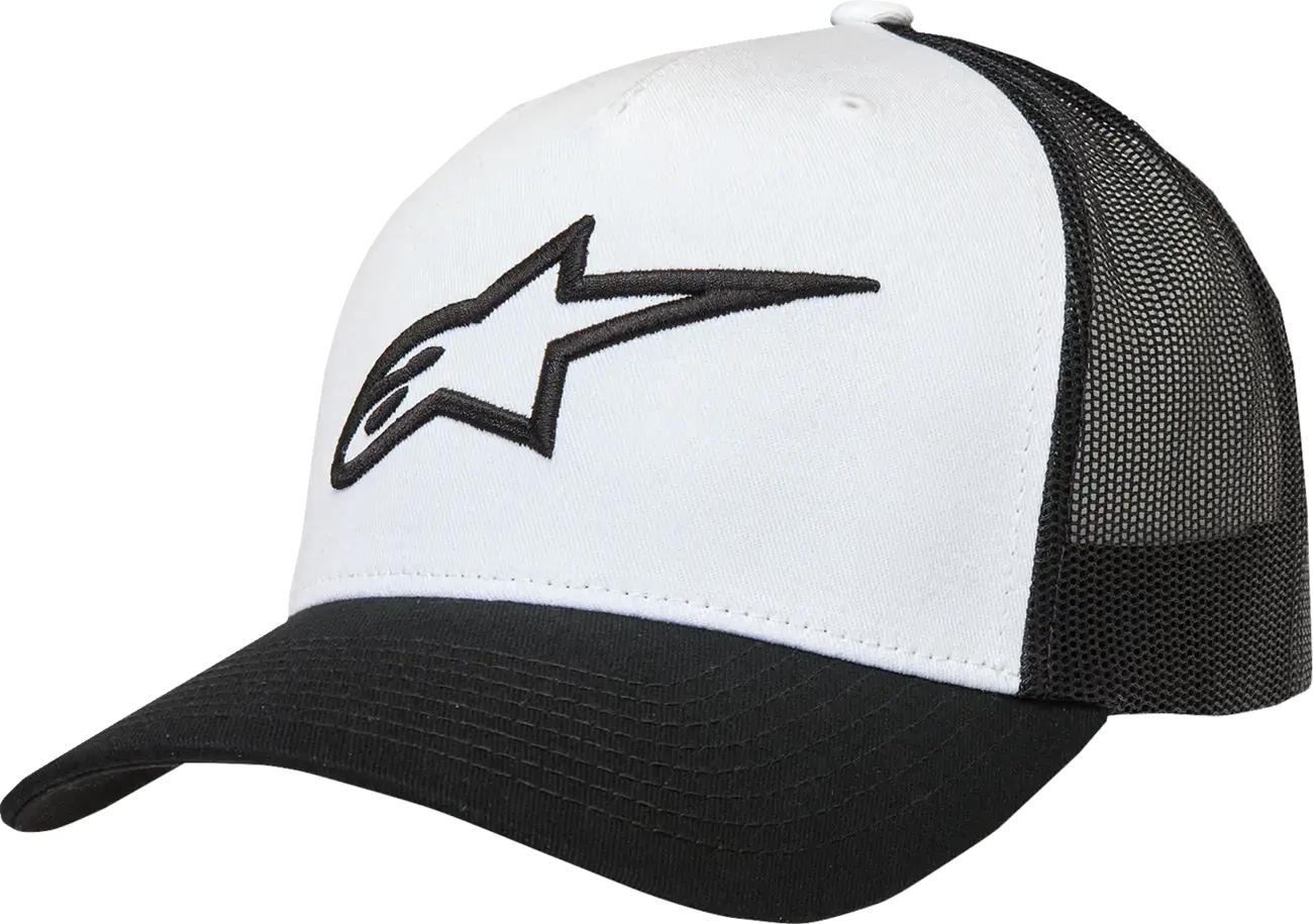 Kappe HAT CRV BILL TRUCK AGELESS WHI von Alpinestars