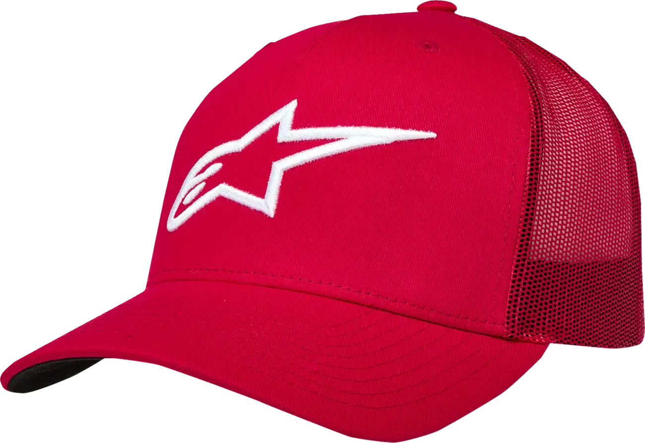 قبعة HAT CRV BILL TRUCK AGELESS RED من Alpinestars