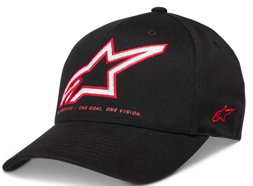 Alpinestars Bill Lineout Kappe Schwarz Größe L/XL