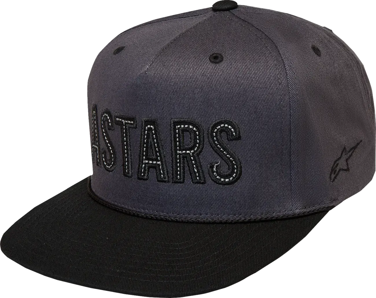 Alpinestars Hat Flt Bill 스냅백 스타디움 캡 - 블랙
