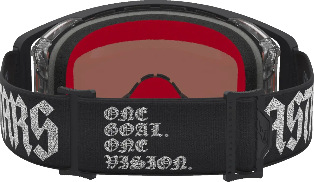 Schutzbrille Alpinestars Atrox Schwarz für Motorrad und Roller — Ansicht 4