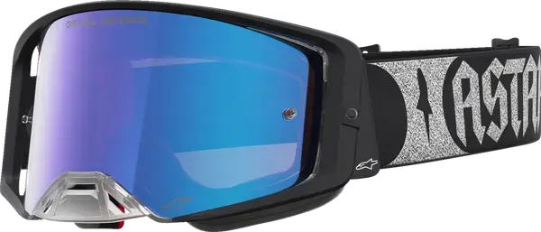 Schutzbrille Alpinestars Atrox Schwarz für Motorrad und Roller — Ansicht 5