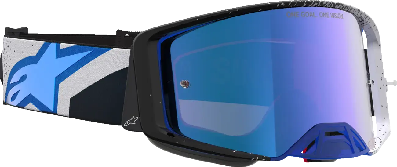 Защитни очила за мотоциклет Alpinestars Goggle Supertech Hiten Черни — изглед 3