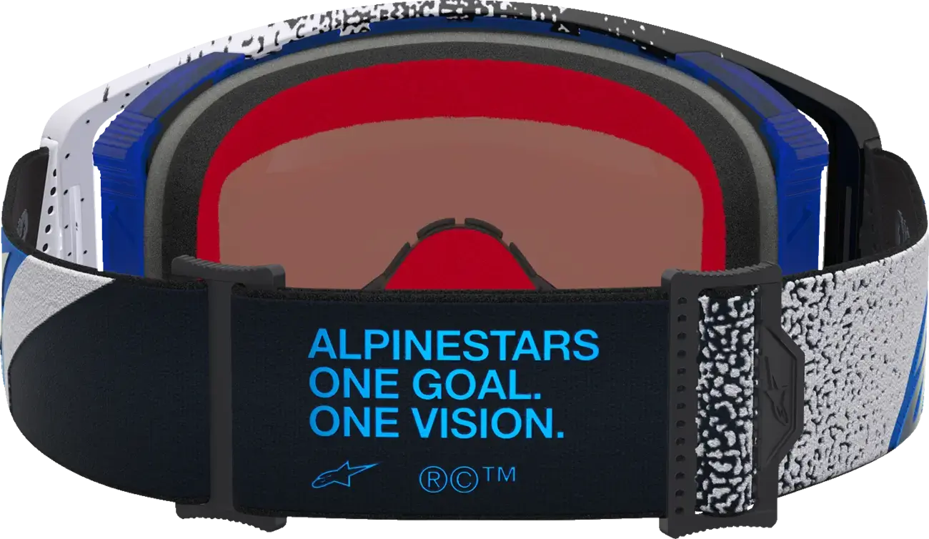 Защитни очила за мотоциклет Alpinestars Goggle Supertech Hiten Черни — изглед 4