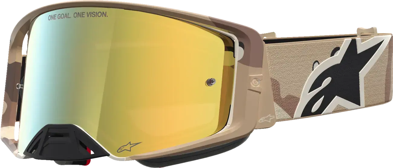 Lunettes Alpinestars Supertech Lone Camo Desert - Protection oculaire