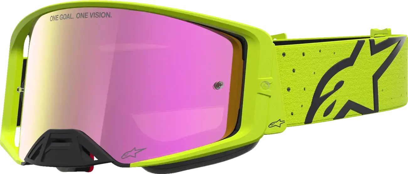 Lunettes de protection Alpinestars Vesta Jaune Fluo - Supertech