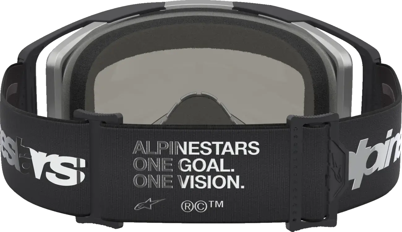 نظارات Alpinestars Vision 8 Amber BK Silver - حماية للدراجات النارية — المنظر 4