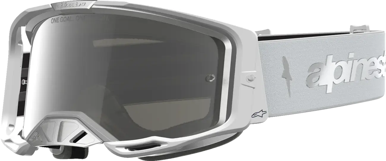Lunettes de protection Alpinestars Vision 8 Ambre Blanc Argent