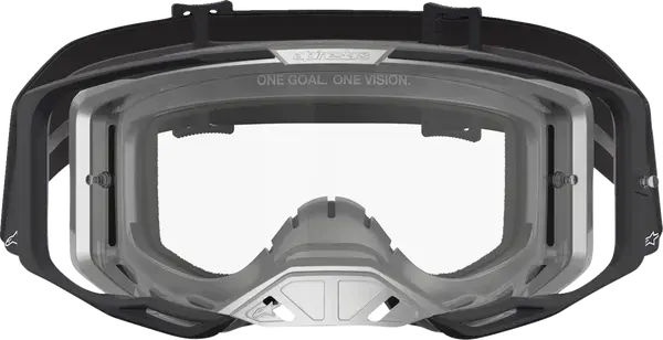 Alpinestars Vision 8 Schutzbrille Bernstein Schwarz/Silber — Ansicht 6