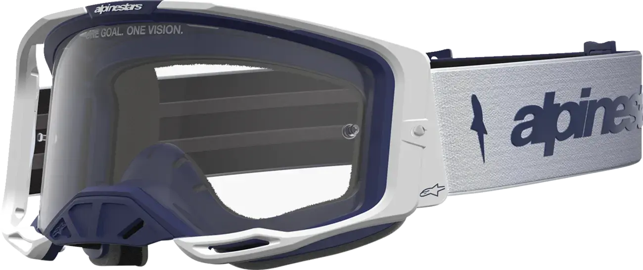 Lunettes Alpinestars Vision 8 Ambre Blanc/Noir - Protection oculaire