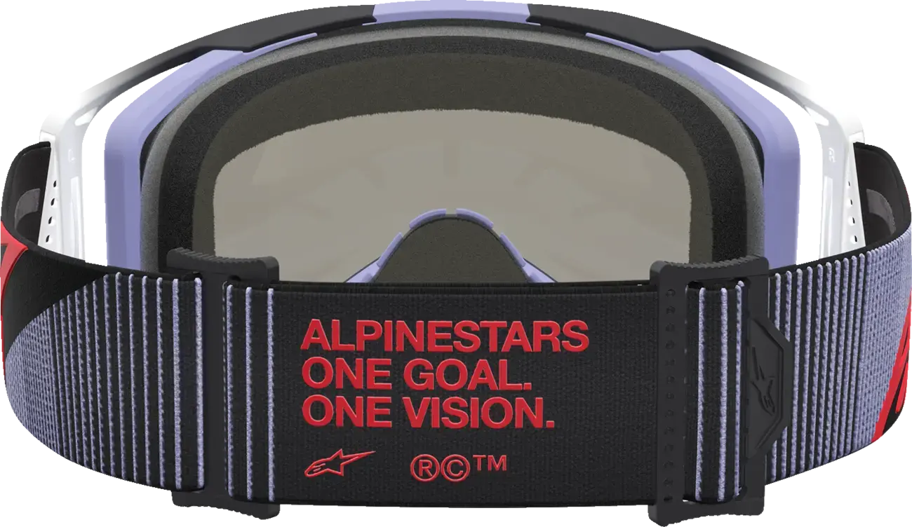 Schutzbrille Alpinestars Vision 8 Maven Lava Black — Ansicht 4