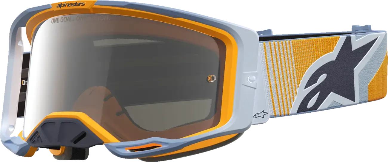 Lunettes de protection Alpinestars Goggle Vision 8 Maven Dust Blu