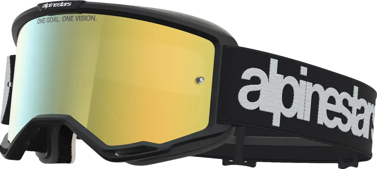 Lunettes de protection Alpinestars Vision 5 Hone Noir Blanc