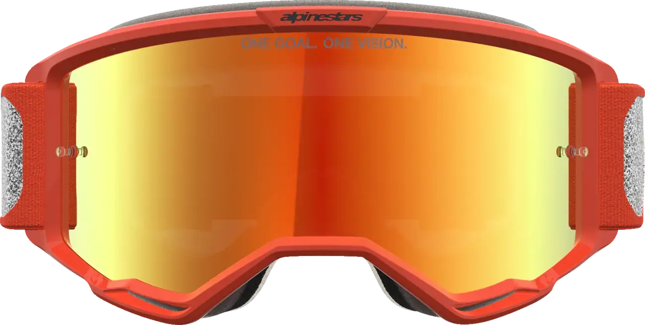 نظارات حماية Alpinestars Vision 5 Rora Sil برتقالي — المنظر 2
