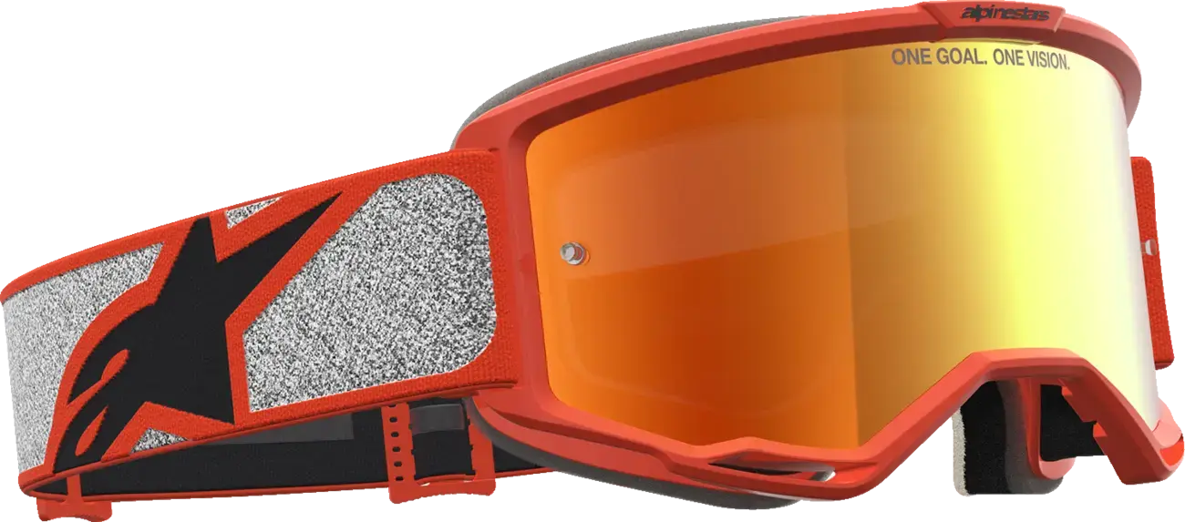 نظارات حماية Alpinestars Vision 5 Rora Sil برتقالي — المنظر 3