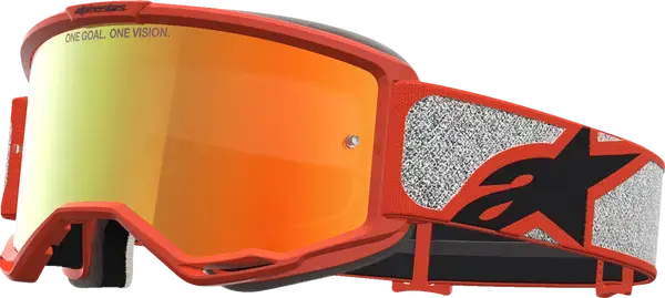 نظارات حماية Alpinestars Vision 5 Rora Sil برتقالي — المنظر 5
