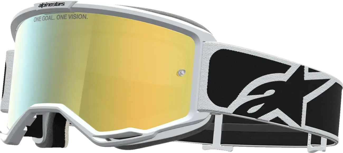 Lunettes de protection Alpinestars Vision 5 Rora, Noir/Blanc