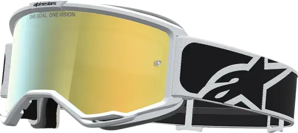 Alpinestars Vision 5 Rora 护目镜，黑/白 — 第 5 视图