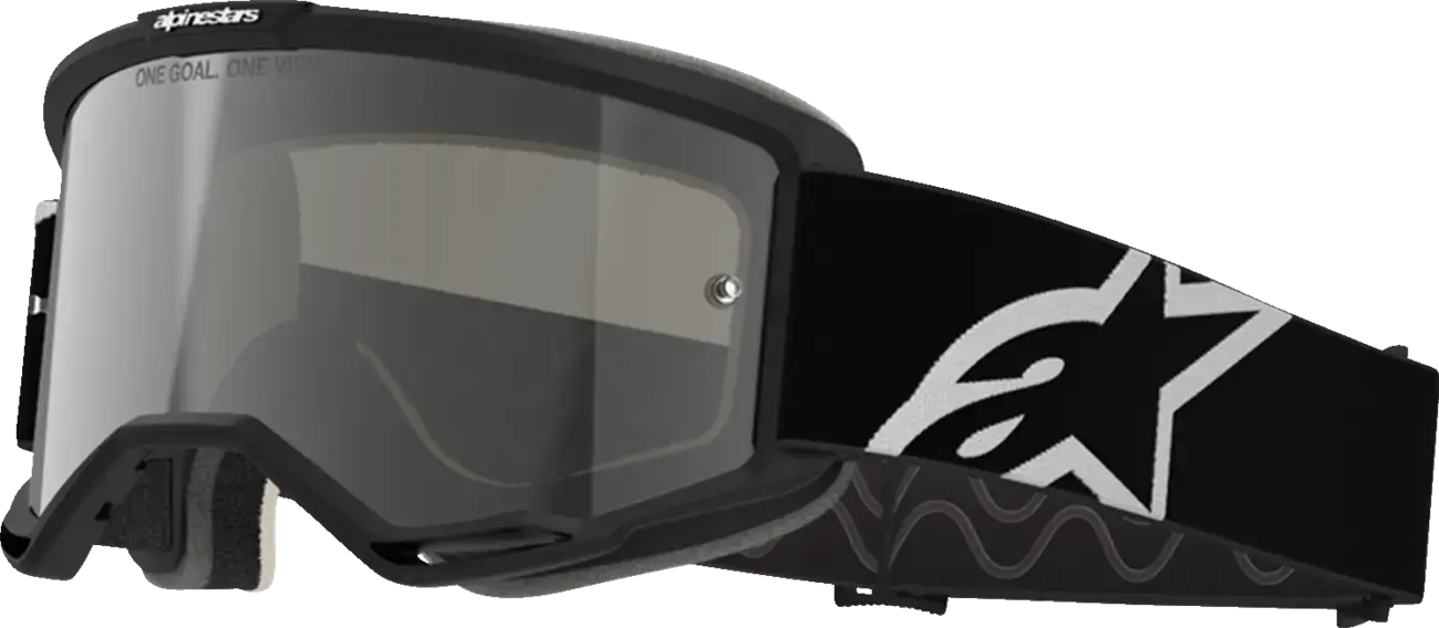 Alpinestars Goggle Vision 5 Corp 2 BLK WH Schutzbrille