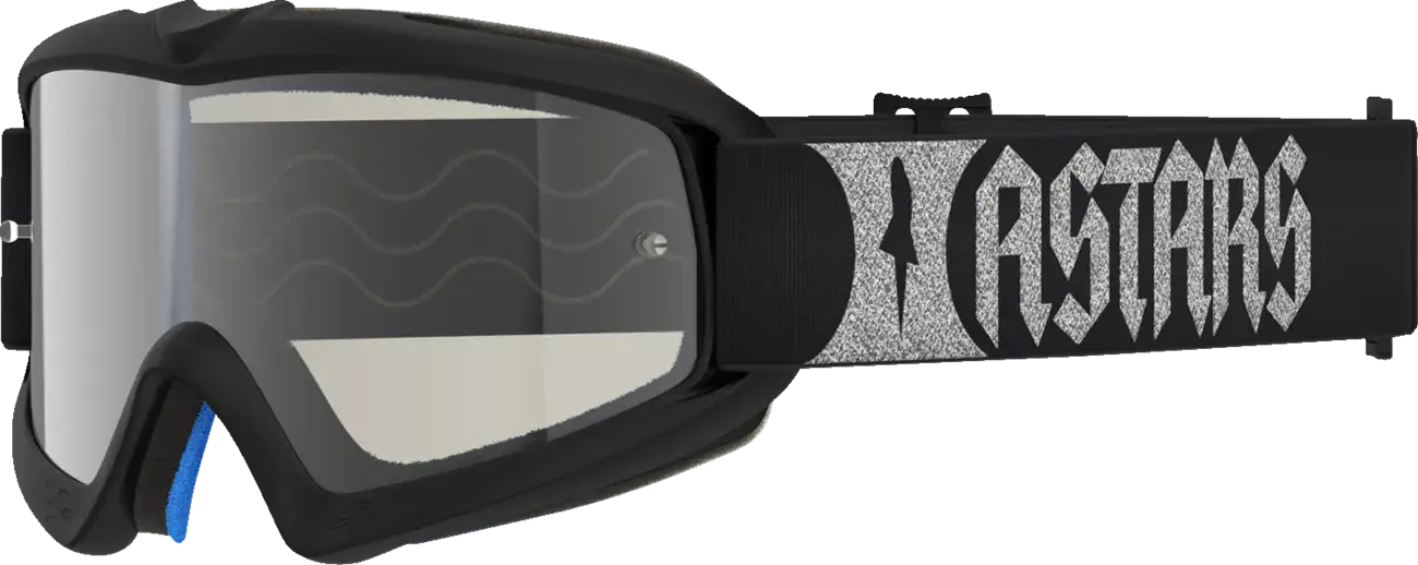 Schutzbrille Alpinestars AtroX für Jugendliche, schwarz