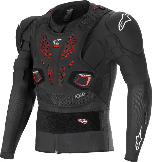 Alpinestars モトクロスジャケット Bio-Pro V3 ブラック/レッド/ホワイト サイズM