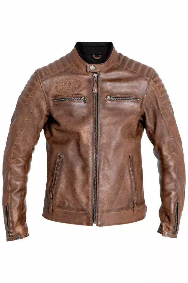 レザージャケット デクスター ブラウン JOHN DOE 3XL