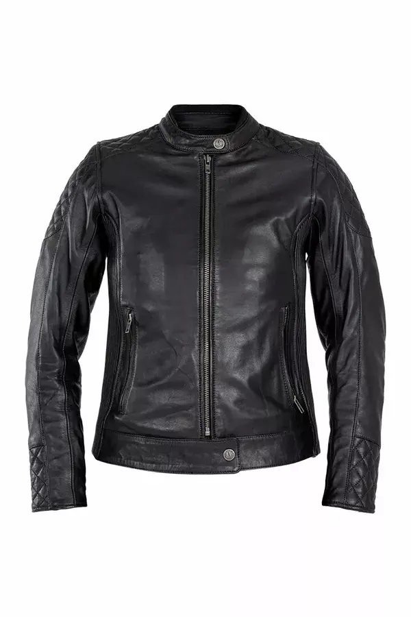 John Doe Jacket 4W Adina 黑色皮夹克