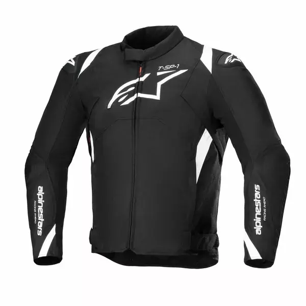 ALPINESTARS T-SP-1 V2 오토바이 자켓 블랙/화이트 L