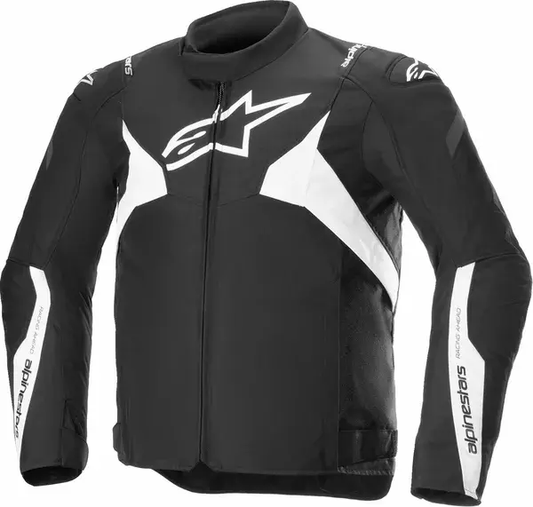 Jacke Alpinestars T-Jaws V4 WP schwarz/weiß XL
