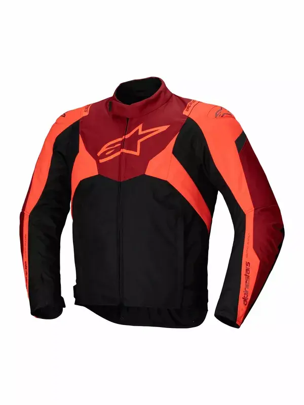 Jakke Alpinestars T-Jaws V4 WP sort/mørkerød