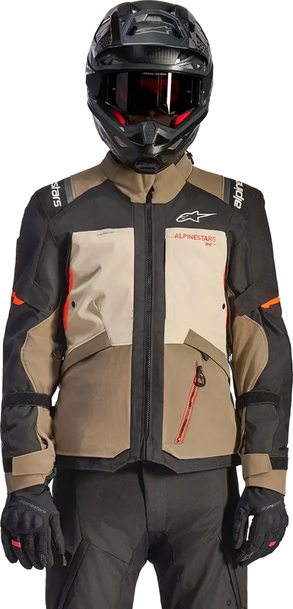 Alpinestars Andes V4 DS Jacket Walnut/Rust — view 3