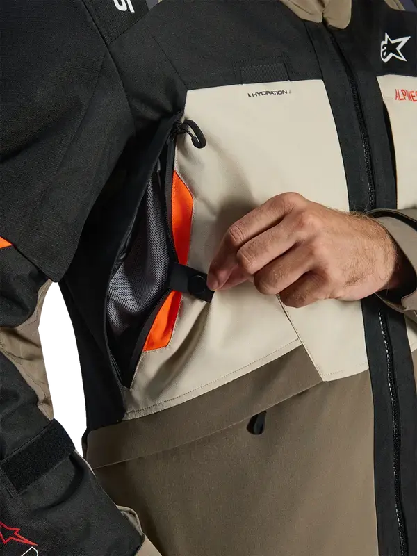 Alpinestars Andes V4 DS Jacket Walnut/Rust — view 6