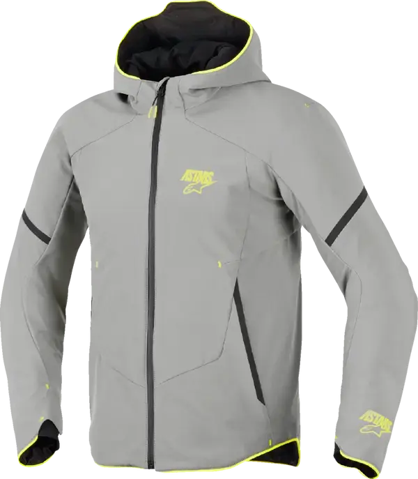 Jacket Alpinestars Aeroshell Grijs Geel 4