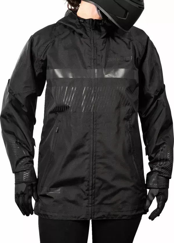 Motorradjacke ICON Jacket WM PDX3 CE schwarz XS — Ansicht 4