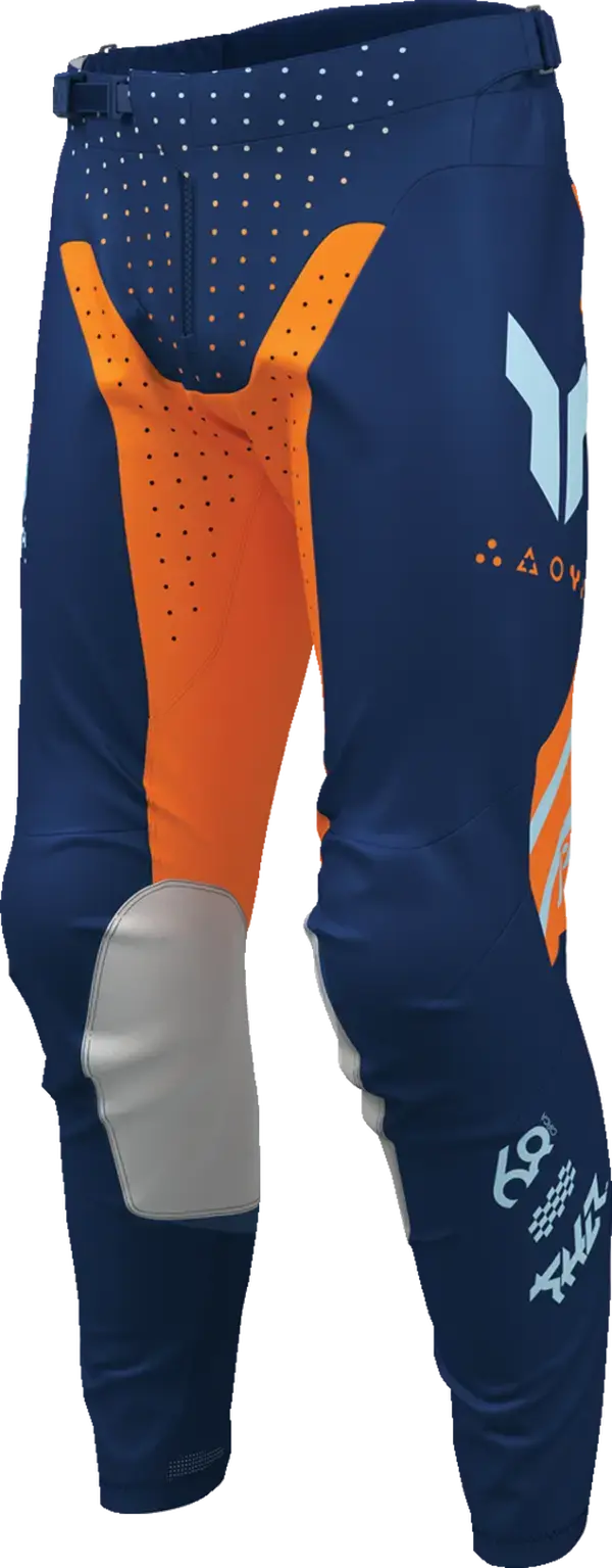 Pantalon THOR Launchmode Futura navy/or — vue 3