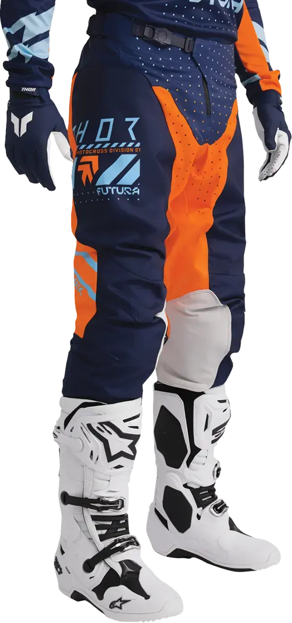 Pantalon THOR Launchmode Futura navy/or — vue 5
