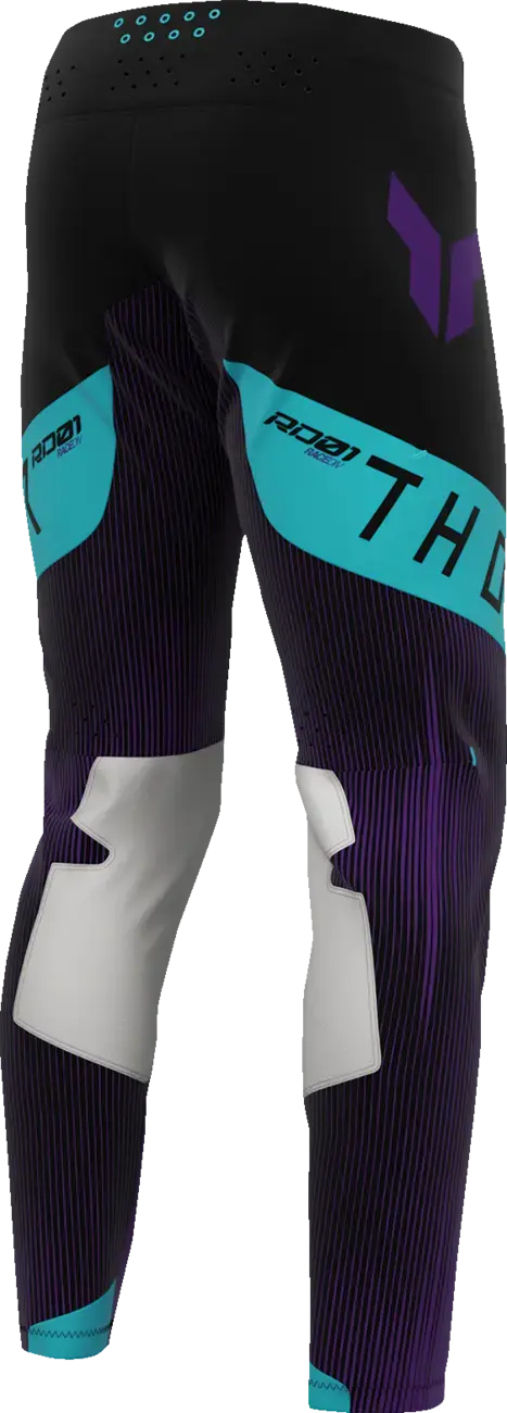Nohavice Thor Sportmode Vanish BK/PU 32 pre mužov — pohľad 2