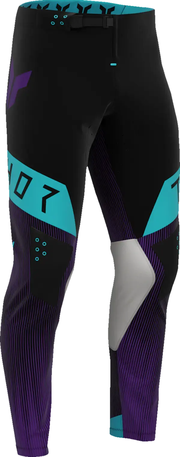 Nohavice Thor Sportmode Vanish BK/PU 32 pre mužov — pohľad 5