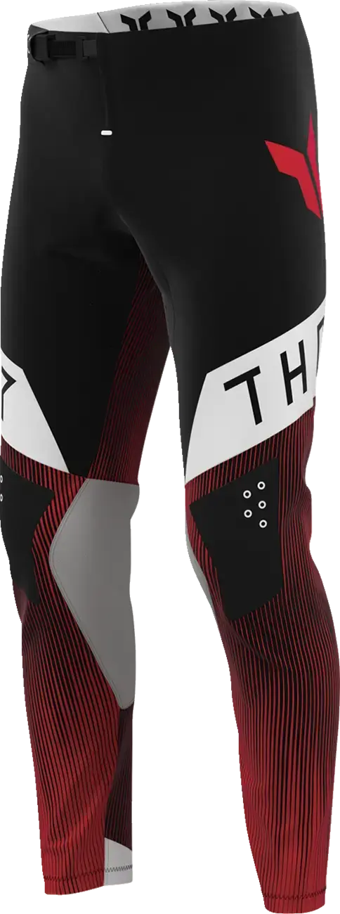 PANT SPORTMODE VANISH BK/RD 32 — Ansicht 3