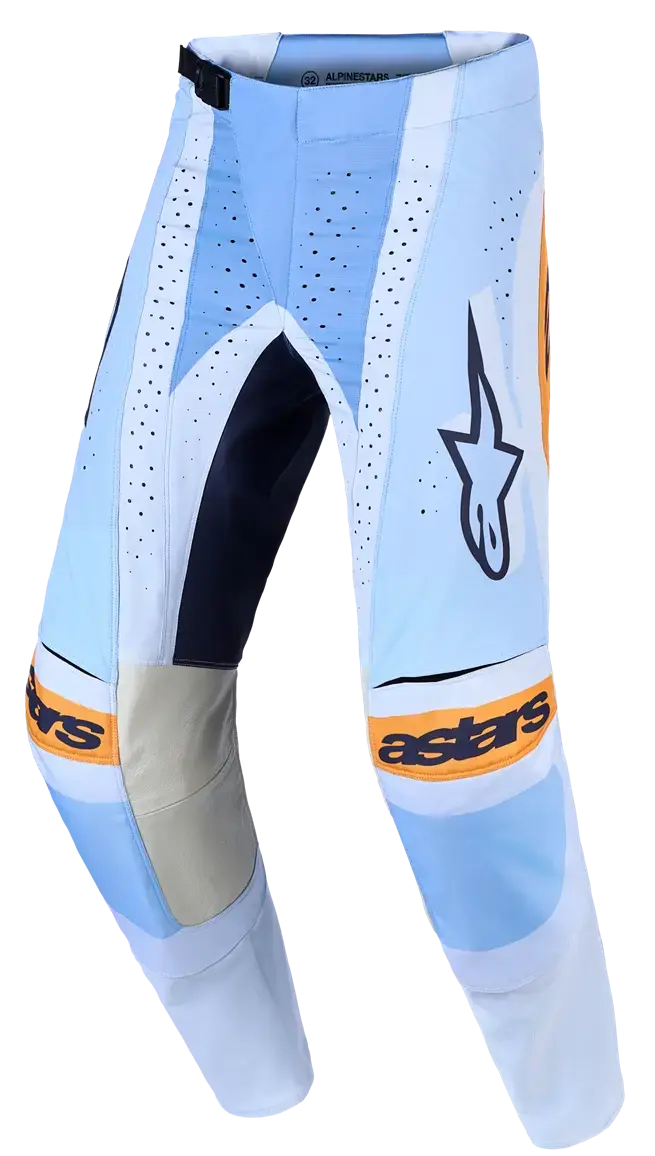 Alpinestars Techstar Maven Hose Blau/Türkis/Schwarz (MX)