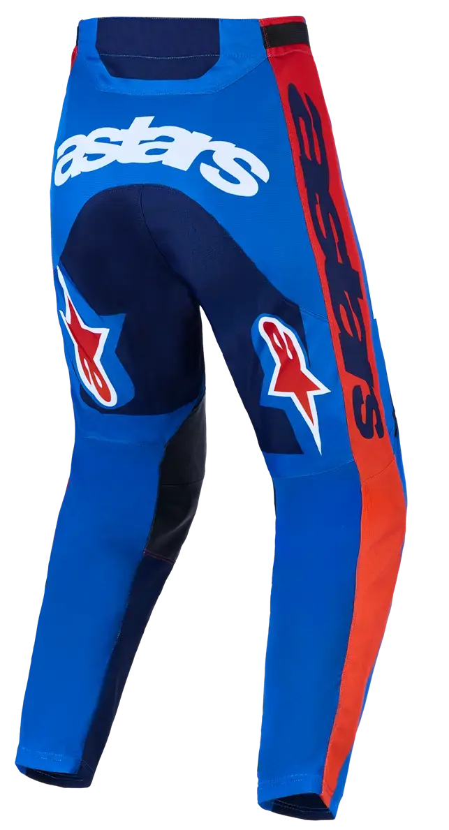 Hose Alpinestars Racer Hunt Blau/Rot für Herren — Ansicht 2