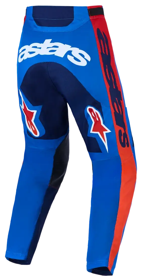 Hose Alpinestars Racer Hunt Blau/Rot für Herren — Ansicht 4