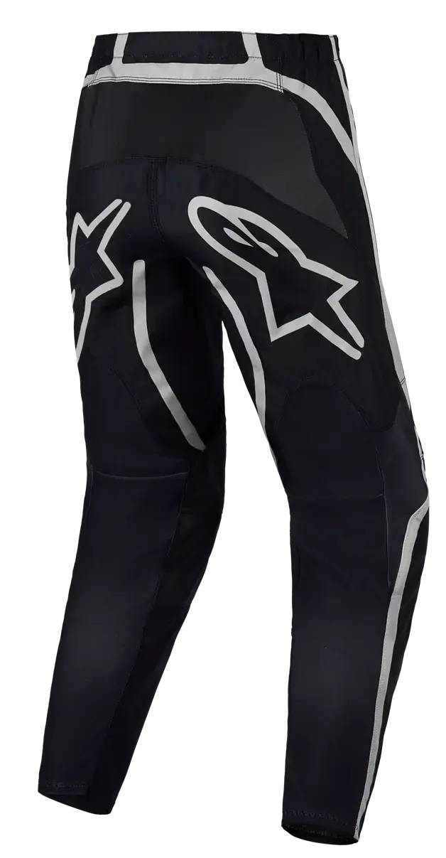 Alpinestars Fluid Apex V2 Offroad-Hose Schwarz/Silber 42 — Ansicht 2