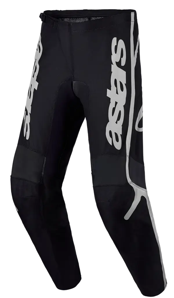 Alpinestars Fluid Apex V2 Offroad-Hose Schwarz/Silber 42 — Ansicht 3